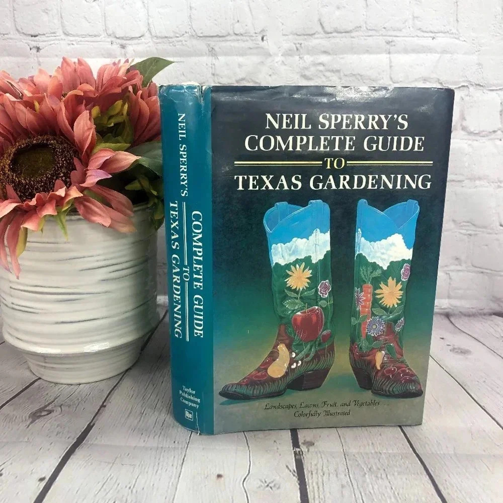 vintage guide to texas gardening 1982 book nature outdoors homesteading